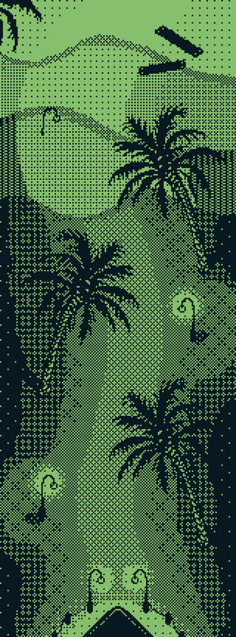 Eastward Blown Background