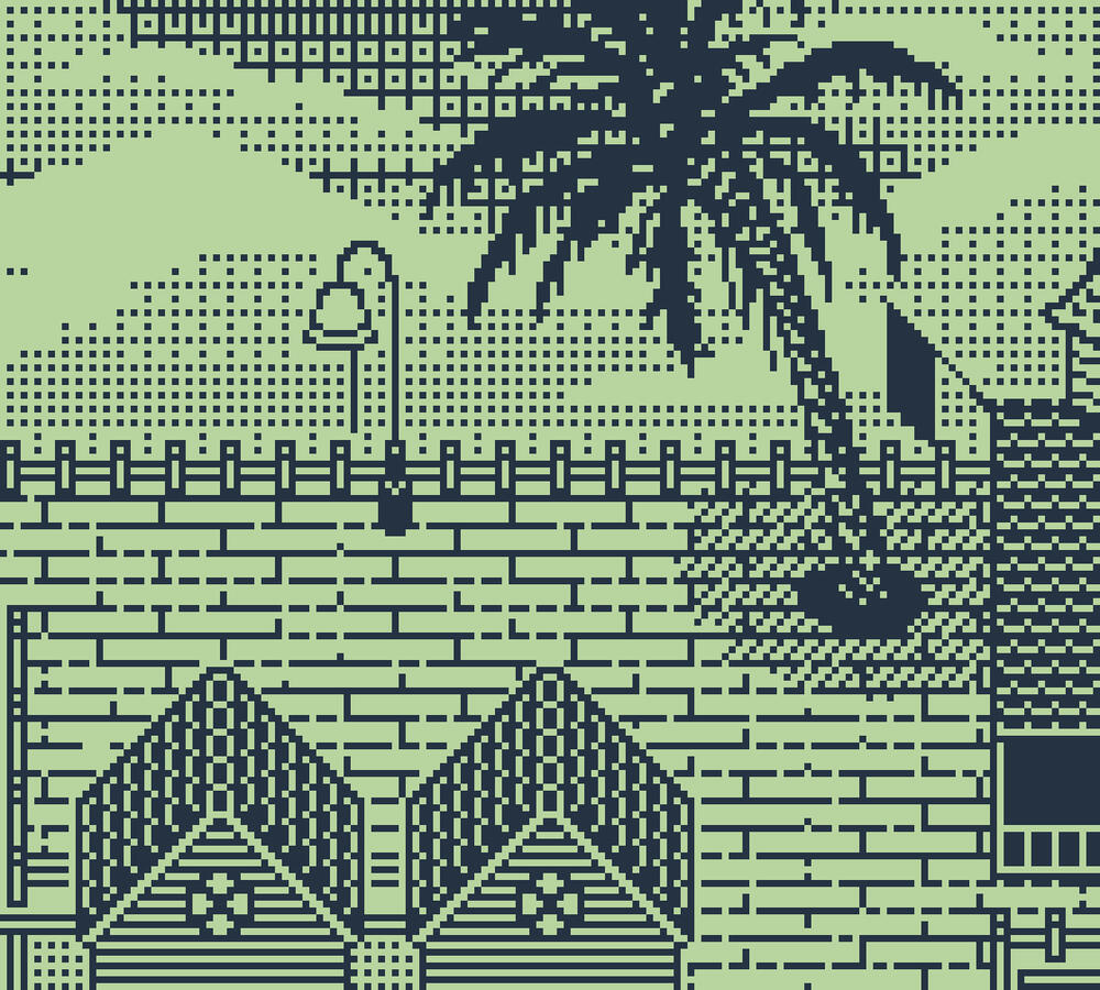 Village Entrance Background